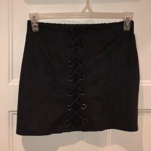Rue 21 Skirt with Lace Up Detailing